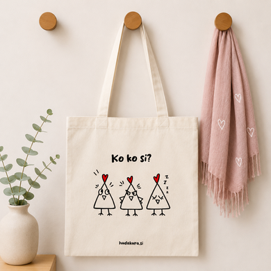 Natur tote bag Ko ko si?