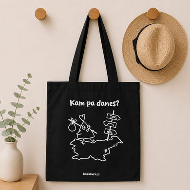Black tote bag Slovenia