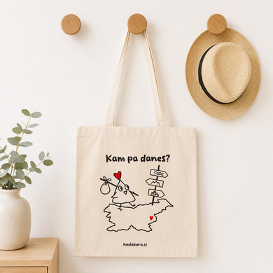 Natur tote bag Lam pa danes?