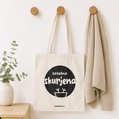 Natur tote bag totalno skurjena
